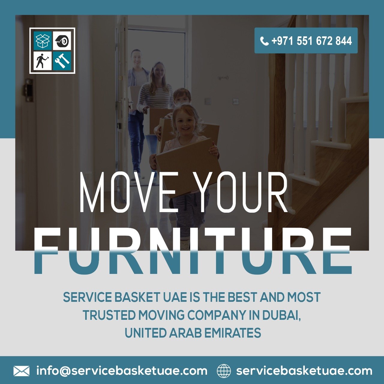Service Basket UAE Movers and Packers in Warsan