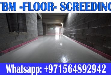 Floor Screeding Company in Ajman Sharjah Dubai