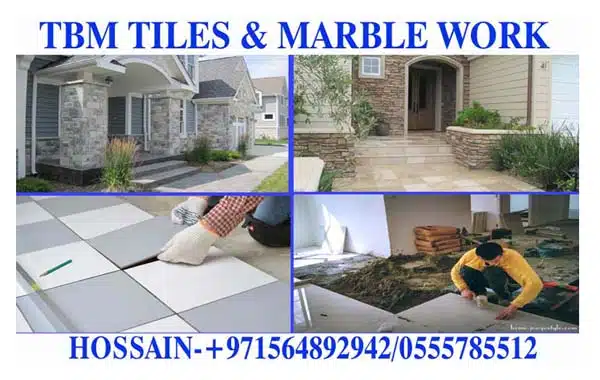 Floor Tile Fixing work Sharjah Ajman Dubai   in UAE