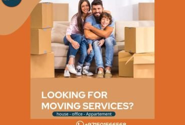 Movers in Jumeirah Village Triangle ,0501566568 Blue Box Movers Home, Villa, Office Move with Close Truck