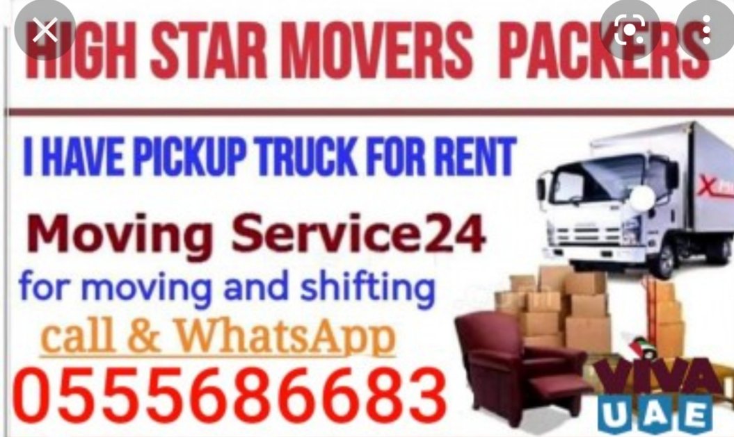 Pickup Truck For Rent In al barsha south  0555686683