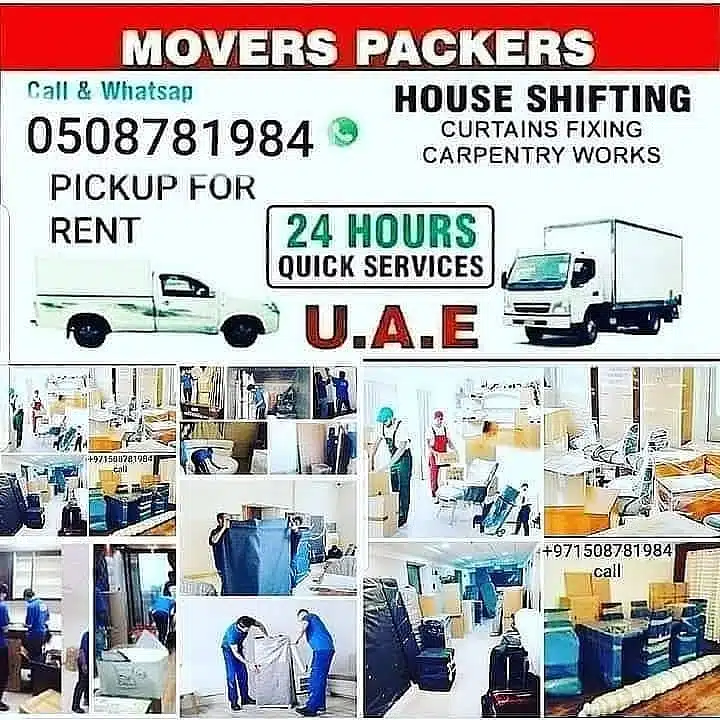 Ahmed movers and packers +971508781984