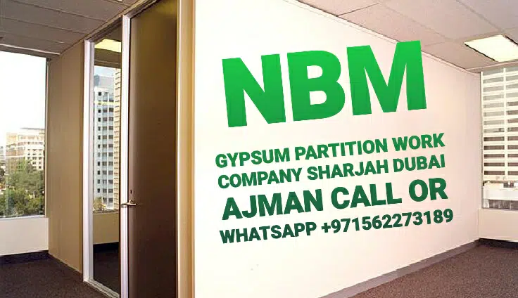 Gypsum parititon in Ajman Dubai Sharjha