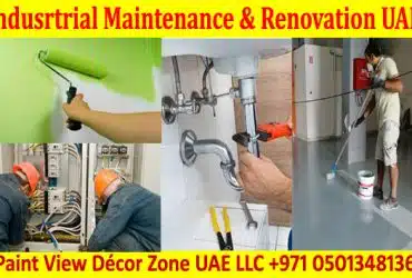 Industrial Warehouse Maintenance and Renovatiion Works Ajman Sharjah Dubai