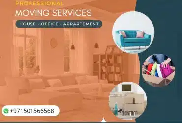 0501566568 BlueBox Movers in Jumeirah Golf Estates ,Villa,Office Move with Close Truck