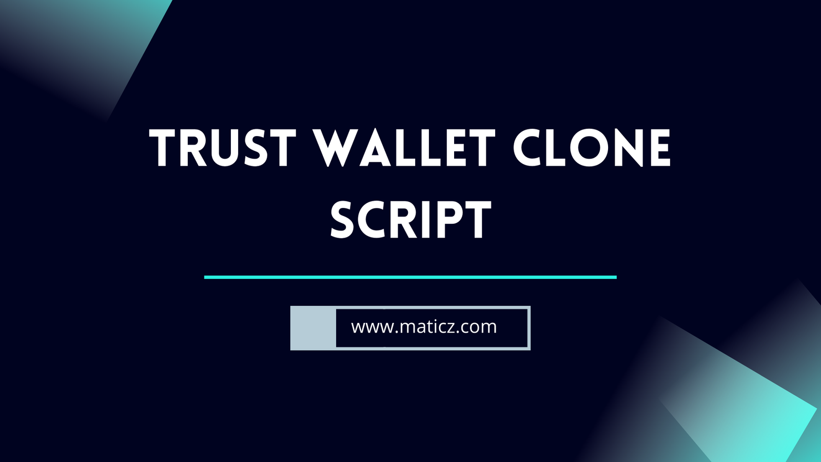 Trust Wallet Clone Script