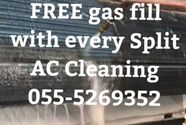 ac clean repair ajman jurf hamidiya muwaihat rawda rashidiya rahmaniya nuaimiya 055-5269352