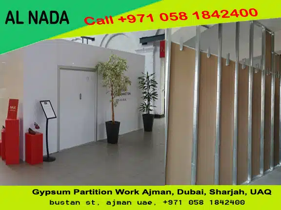 Dry Wall Gypsum Partition Office Partition Dubai Sharjah Ajman