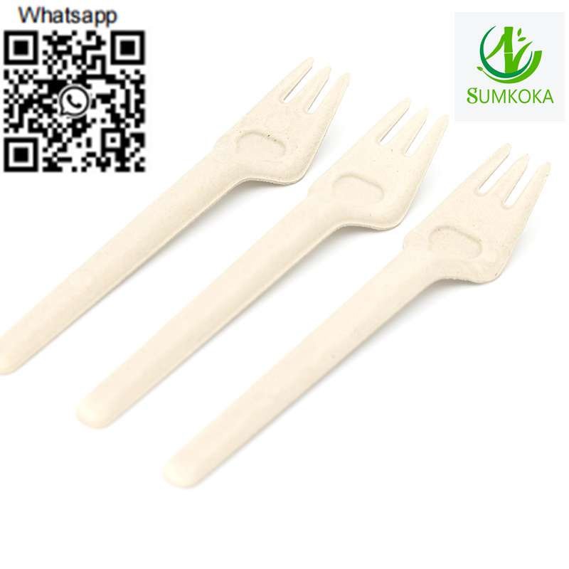 Cutlery disposable cutlery sugarcane cutlery sugarcane fork