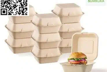 Clamshell box disposable clamshell box hamburger box