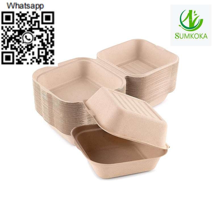 Clamshell box disposable clamshell box hamburger box