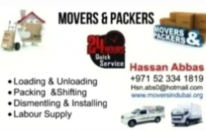 Movers in Dubai