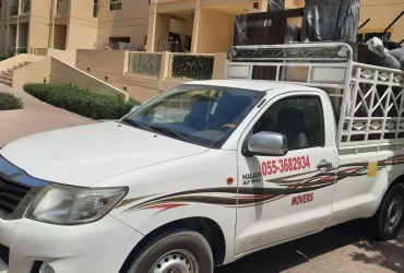 Pickup truck for moving shifting in al barsha 0566574781