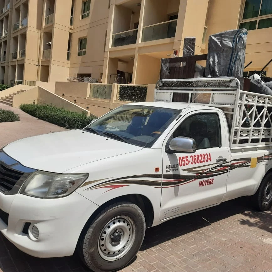 Pickup truck for moving shifting in downtown dubai 0529188082