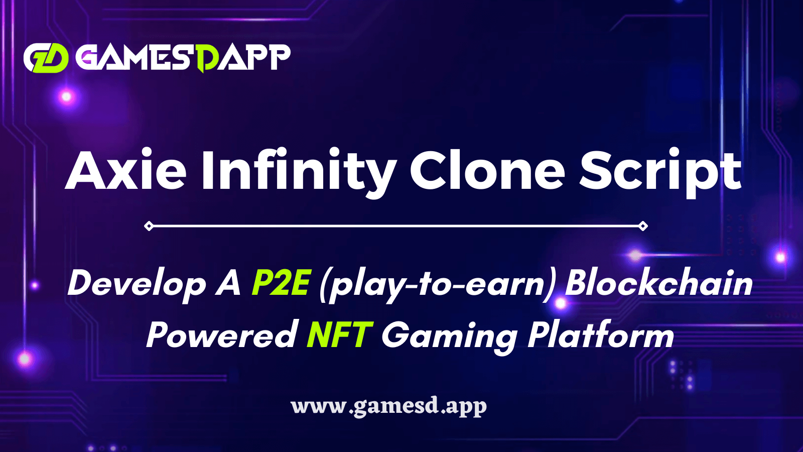 Launch your Gaming platform immediately with our ready-made axie infinity clone