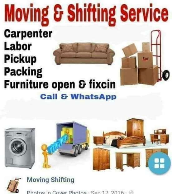 Movers and Packers service in Dubai