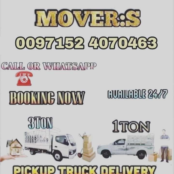 Movers Removals packers service in dubai UAE 052 4070463