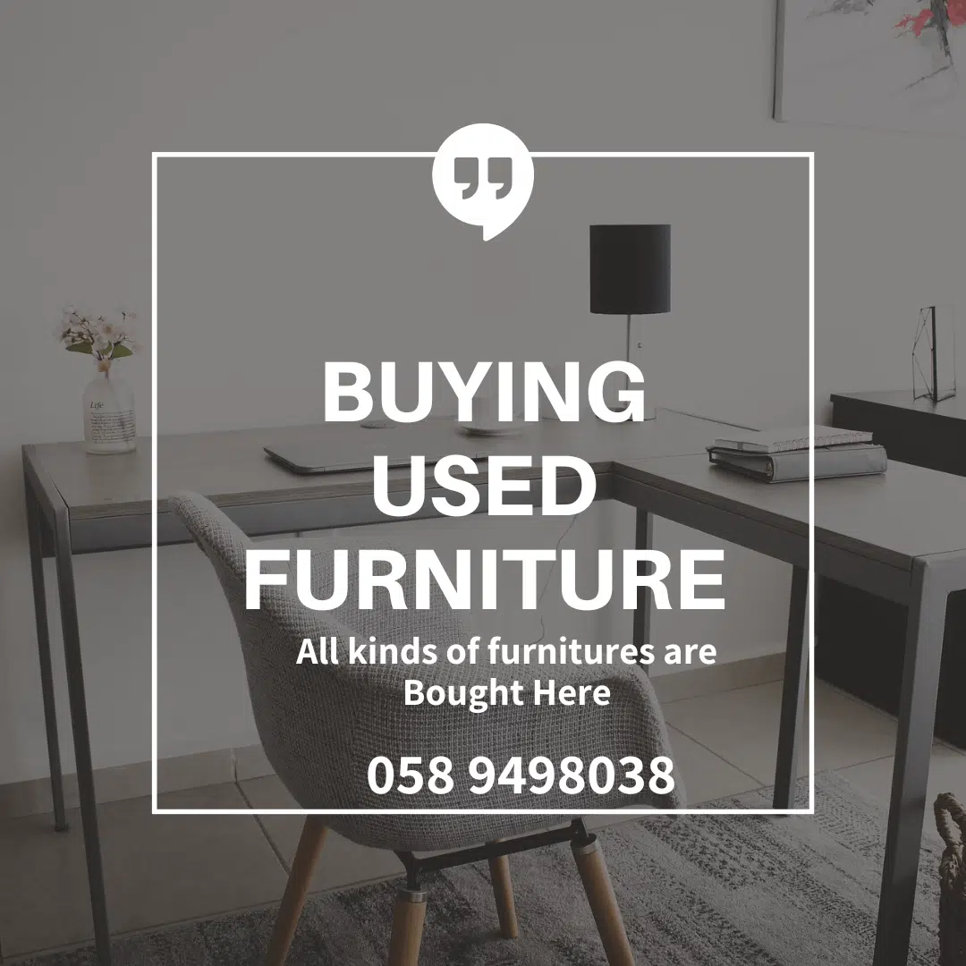 Used Furniture Buyer in Dubai