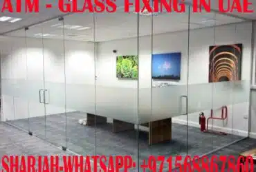 Glass Partition Works  in Umm Al Quwain, Dubai,  Sharjah UAE