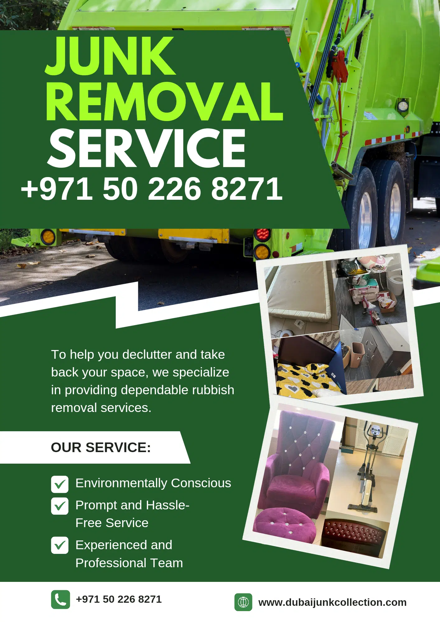 Best Dubai junk removal