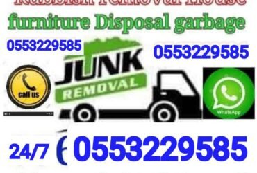 Rubbish material removal service  0553229585