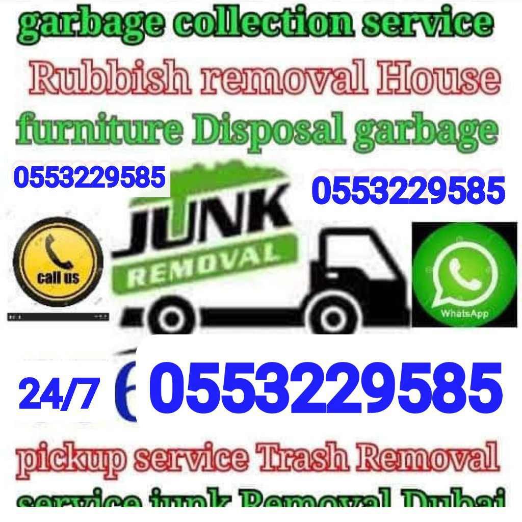 Rubbish material removal service  0553229585