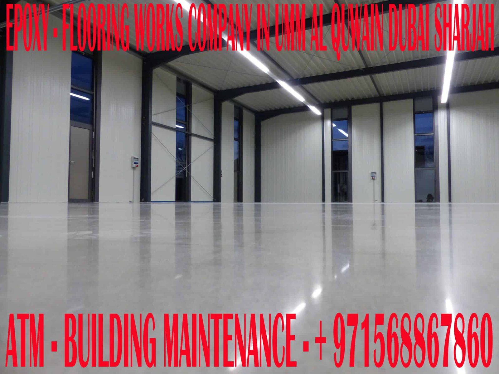 Best Epoxy Floor Paint Applicator Available in Umm Al Quwain Dubai Sharjah UAE