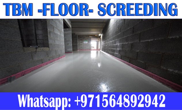Self Leveling Screeding Company in Ajman Dubai Sharjah