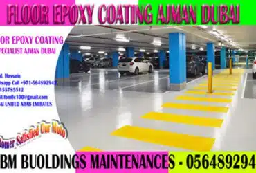 Road Marking Flooring in Ajman Dubai