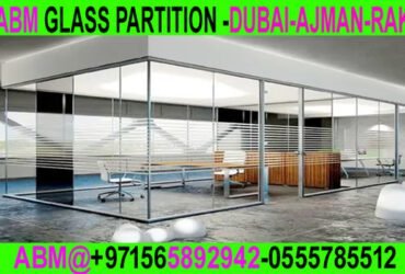office glass partition company in ajman dubai sharjah