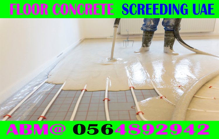 Self Leveling Screeding Company in Ajman Dubai Sharjah