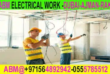 Electrical work Company Ajman Dubai Sharjah  0564891942