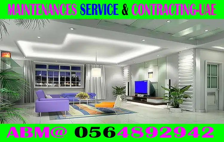 Gypsum ceiling contractor in Umm Al Quwain Dubai Sharjah