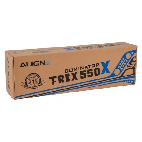 Align T-REX 550X Dominator Super Combo Helicopter Kit W/BeastX, ESC, Motor, Servos & CF Blades – REALWORLDHOBBY
