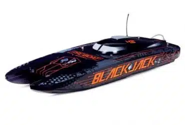 Pro Boat Blackjack 42" 8S Brushless RTR Electric Catamaran (Black/Orange) W/2.4GHz Radio System – REALWORLDHOBBY