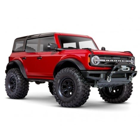 Traxxas TRX-4 1/10 Trail Crawler Truck W/2021 Ford Bronco & TQi 2.4GHz Radio – REALWORLDHOBBY