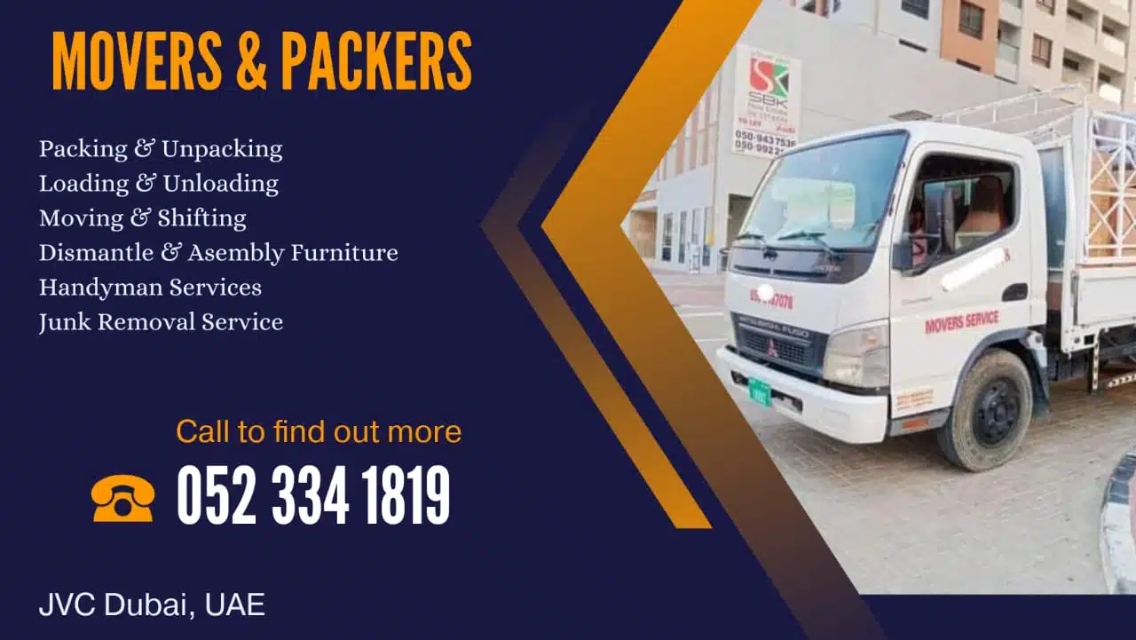Movers and Packers in JVC