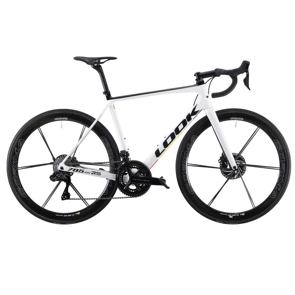 2023 Look 785 Huez RS Disc Proteam White Glossy Road Bike (GUN2BIKESHOP)