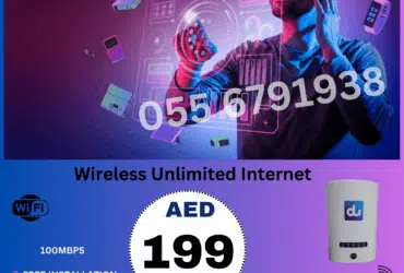 Du home wireless internet Dubai AED 199