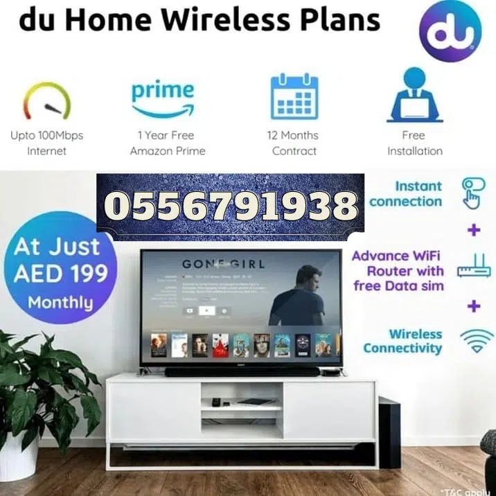 Du home wireless internet wifi