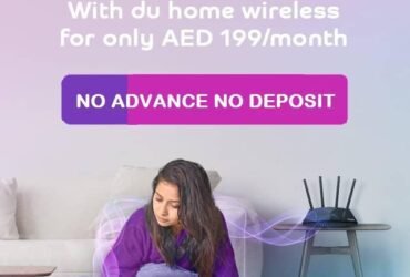 Du home wireless internet Ajman AED 199