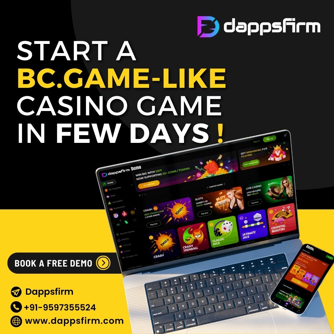 Profitable crypto casino Ventures with BC.Game Clone software