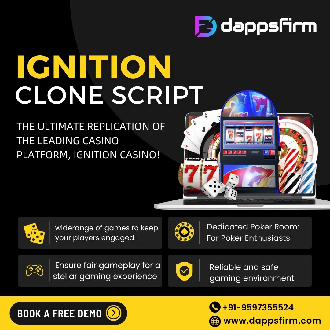 Whitelable ignition Clone script To Build a High-Tech Online Casino Gaming Platform