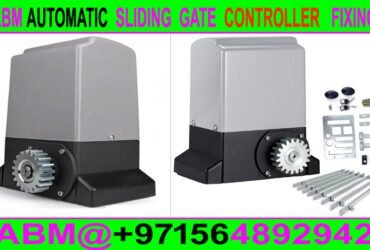 Automatic Sliding Gate controller Machine Fixing Ajman Sharjah