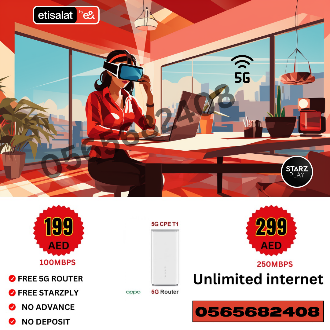 Etisalat home internet service