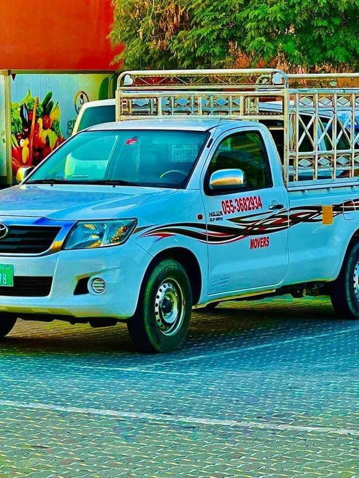 1 to 3 Ton Pickup Trucks For Rent in Dubai UAE 055-3949841
