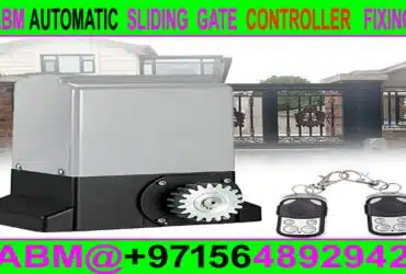 Automatic Sliding Gate controller Machine Fixing Ajman Sharjah