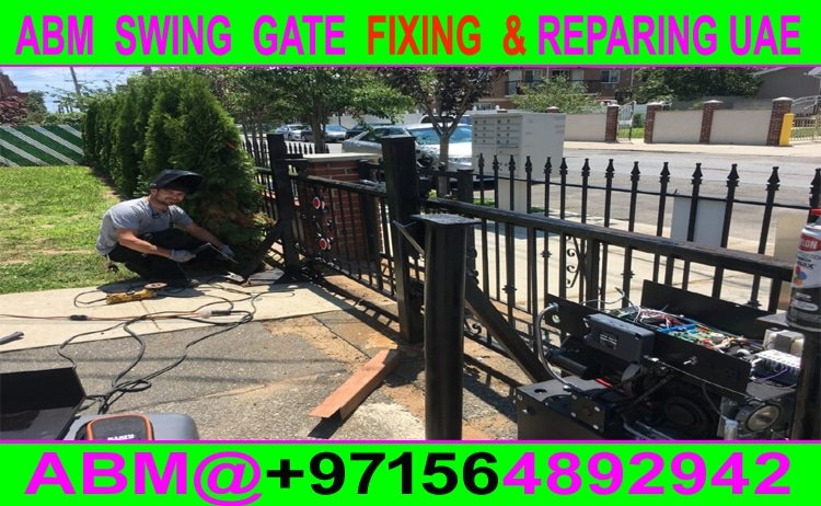 Swing Gate Opener Fixing Company Dubai Ajman Sharjah