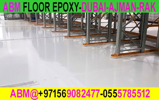 Warehouse Epoxy Flooring Work Company in Ajman Dubai
