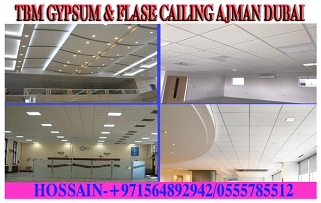 False Ceiling Works Company Sharjah  Ajman Dubai